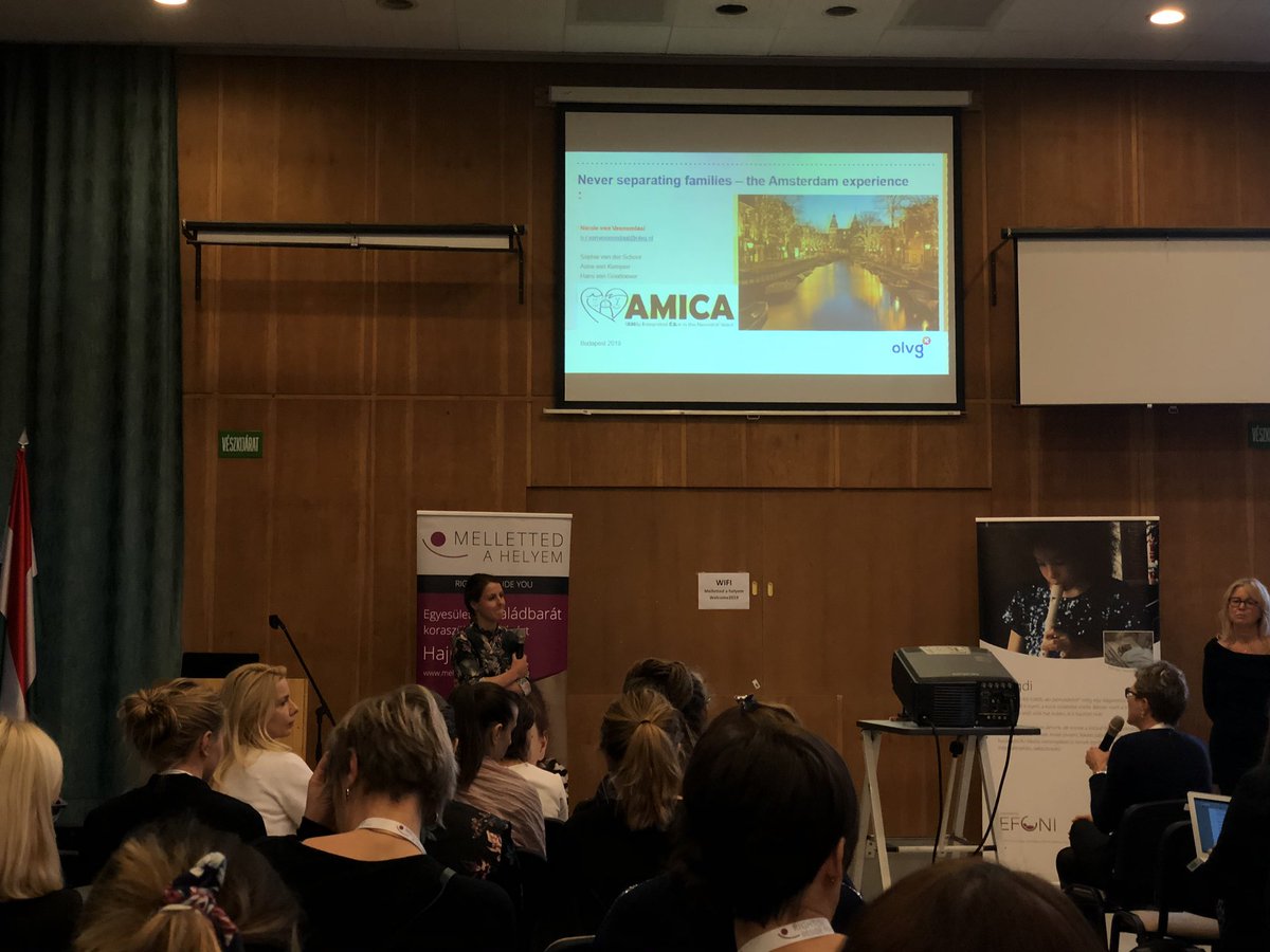 ProfDPhD's tweet photo. Amazing presentation by Nicole Veenendaal on transitioning to a new NICU architecture built around the mission “Families should always stay together”—an Obstetrics/Neonatology structural/medical integration! Rooms built/staff trained to care for mom/baby together #SCENE2019 https://t.co/ZuoaajLfS5