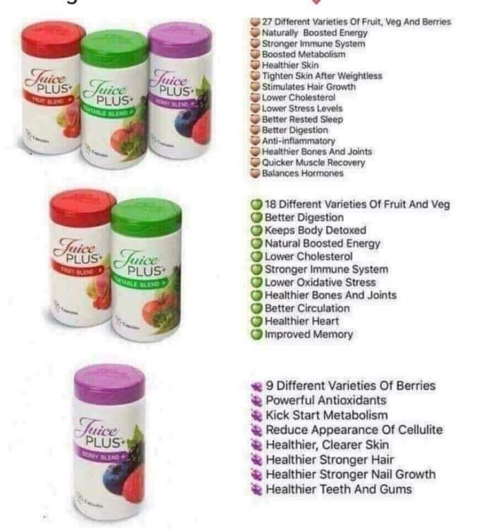JanetSm07635459's tweet photo. Love these Juice Plus capsules, been taking them for 3 years and feel amazing! https://t.co/Ia6fK8br3f