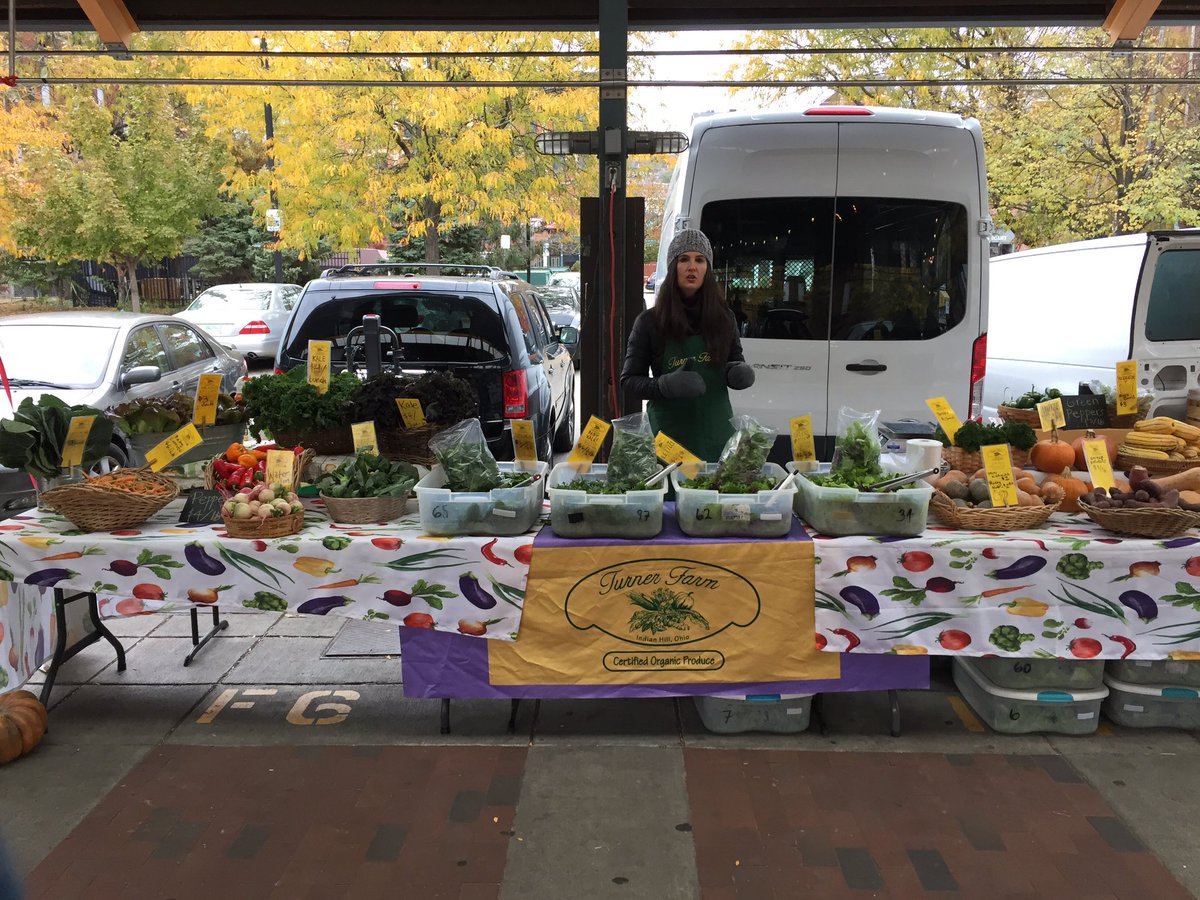 Come visit us at <a href="/FindlayMarket/">Findlay Market</a> until 2pm for certified organic produce. We’ve got all your fall favorites!