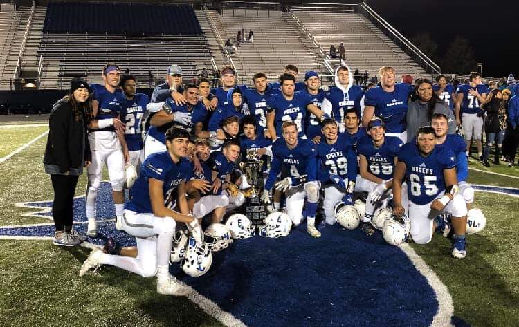 Great win last night for the Mounties!
The Seniors have made the playoffs 4 times &amp; beat Heritage 4 years in a row.🏈💙🏈💙🏈💙🏈💙🏈💙🏈💙🏈💙🏈

Repost <a href="/RogersMountieFB/">Rogers Mountie FB</a>