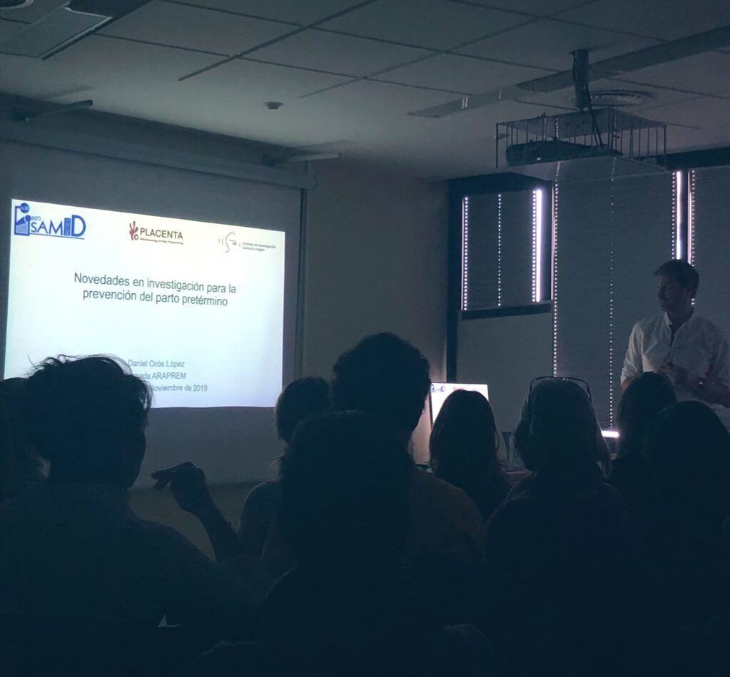 investigacionp8's tweet photo. Hoy el Dr Orós está hablando de #prevención del #partopretermino en la jornada organizada por @ARAPREM1 “Prematuridad como punto de partida” en el #HCULB de Zaragoza.
#partoprematuro #investigacion #investigacionplacenta #prematuridad #amenazadepartopretermino https://t.co/PR1cLJV5UZ
