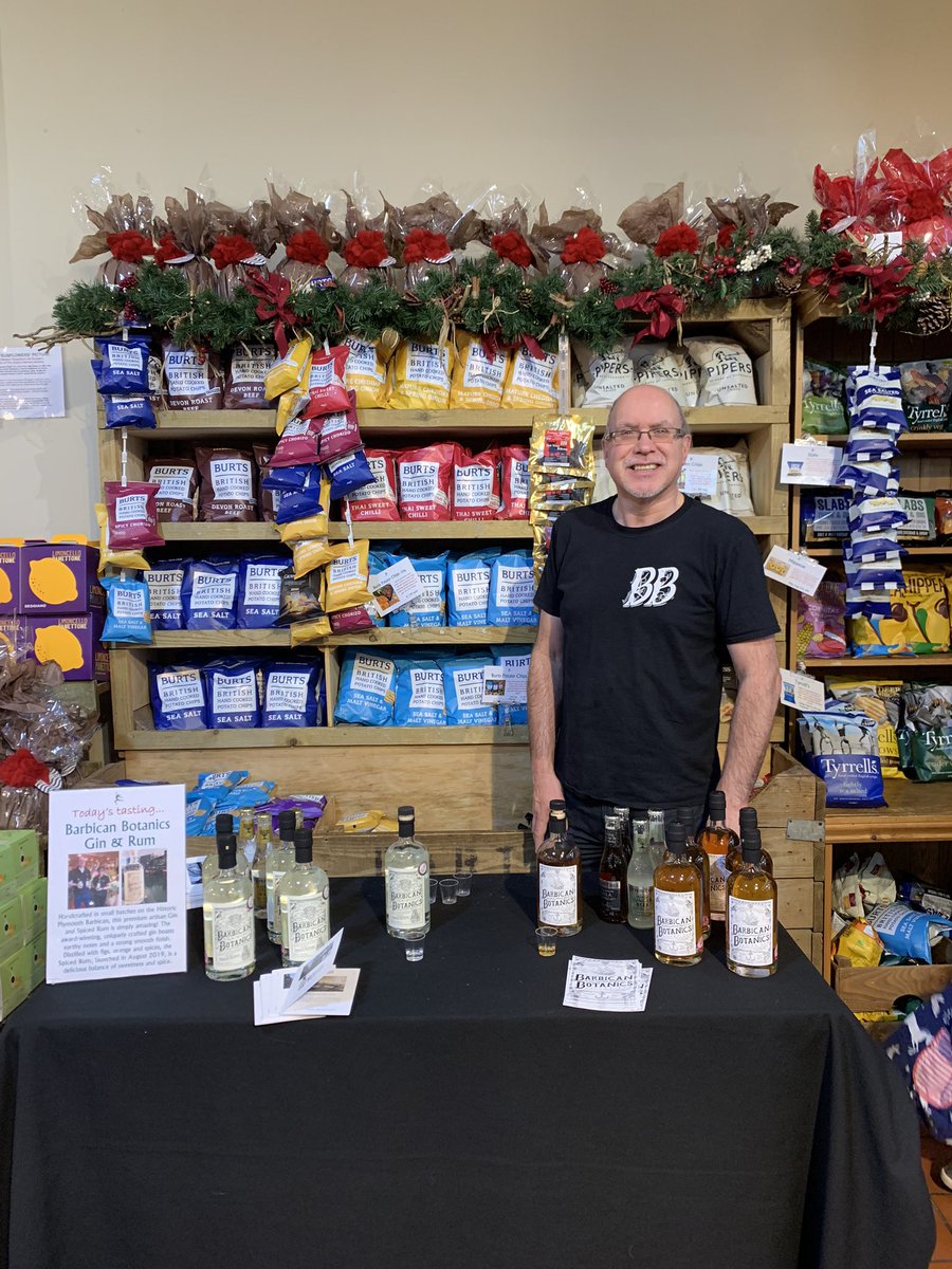 It’s the weekend &amp; we’re joined by a wonderful selection of our producers!

Come in &amp; warm up with a delicious tasting of venison casserole from <a href="/ThePureStockCo/">The Stock Man</a> &amp; our Master Butchers!

Indulge in Langleys rocky road, @luscombedrinks tonic &amp; a tipple from <a href="/barbicanbotani/">Barbicanbotanics</a>