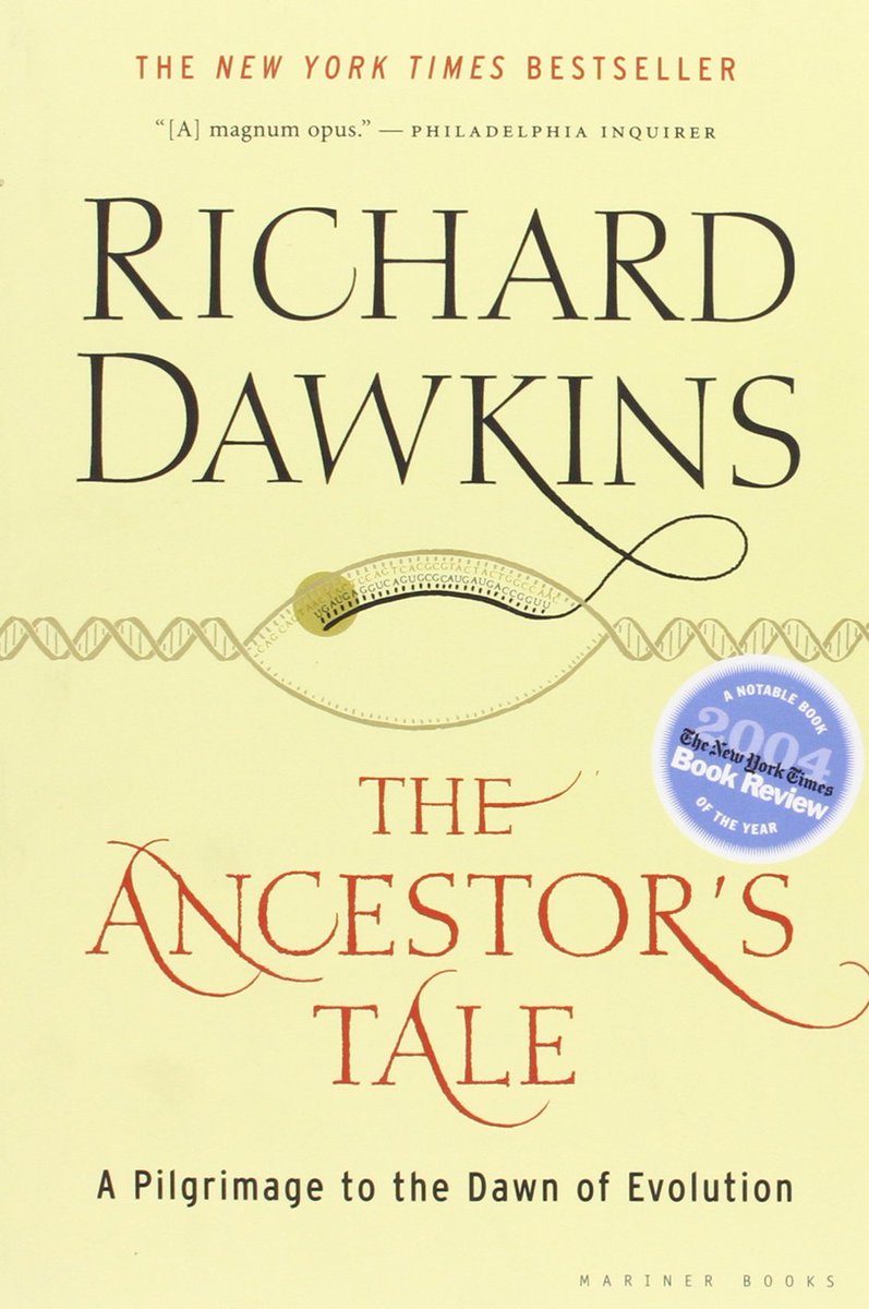 Biology! (1/3)The Origins of Life is fairly old (1999) but manages to treat a lot of material very seriously in a short space!The Selfish Gene is by now infamous, but I still think it is one of the best books ever written.Ancestor& #39;s Tale is long, slow and surprisingly good!