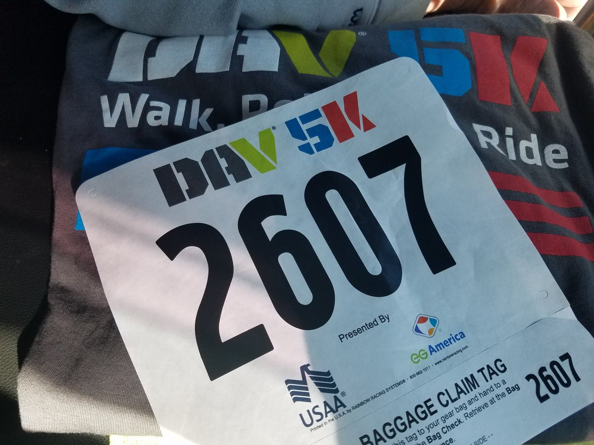 Race Day! #DAV #DAV5K #Veterans #Veterans #ThankYou #Honor #ForMyFather