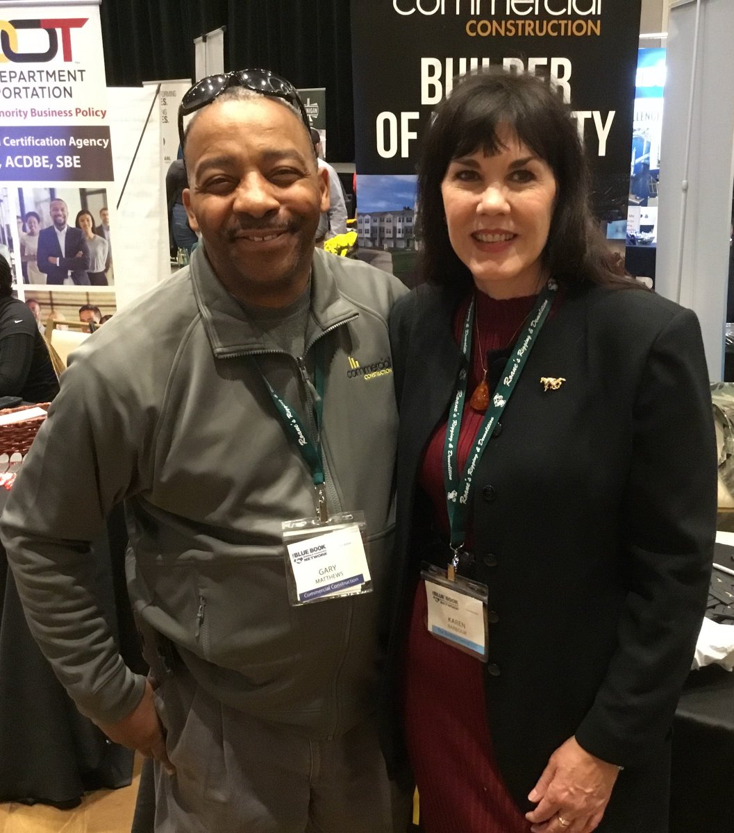 safetymgmtgroup's tweet photo. Commercial Construction GC was at this Baltimore Blue Book GC Industry Mixer on TUESDAY NOVEMBER 5th at Maryland Live! Casino. Over 50 GCs, and good networking the whole time. A lot of  subcontractors and friends came by our exhibit to see us today. https://t.co/bkY34nuDzv https://t.co/ZfYckDpalb
