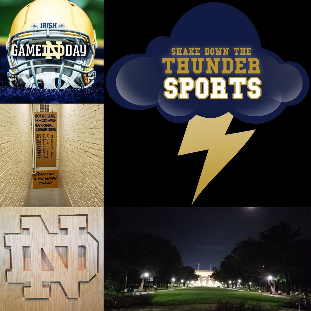 ShakeDownTheThu's tweet photo. #GameDay #GoIrish #BeatDuke #Team131LetsGetItDone #NDFamily #NDFootballFamily #OurLadyOfVictoryPrayForUs ππβ‘ https://t.co/chzuhwMVnv
