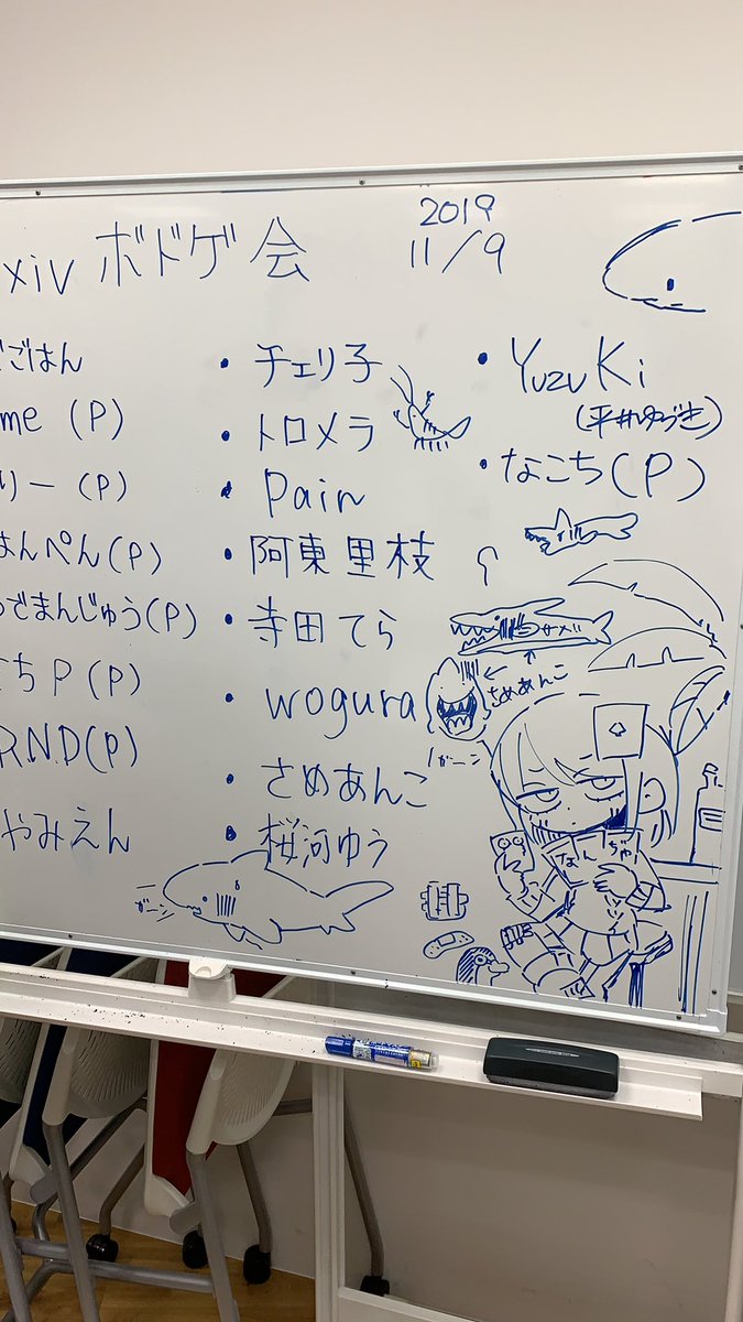 なんか落書きしてる勢 