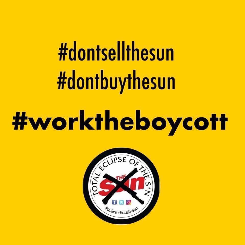 TotalEclipseOfThes*n (@totaleclipse96) on Twitter photo @TownUltras <a href="/DulwichHamletFC/">Dulwich Hamlet FC</a> A vile, divisive, hate-filled rag.
Dead in Liverpool. Dying elsewhere.
Best regards to all who stand against he s*n.
Join us.
#sunnotwelcomehere
#totaleclipseofthesun @TownUltras <a href="/DulwichHamletFC/">Dulwich Hamlet FC</a> A vile, divisive, hate-filled rag.
Dead in Liverpool. Dying elsewhere.
Best regards to all who stand against he s*n.
Join us.
#sunnotwelcomehere
#totaleclipseofthesun