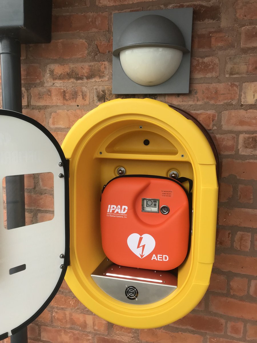 Did you know that 70% of out-of-hospital cardiac arrests occur at home, whilst 30% occur in public places? To ensure the safety of our community, we have installed a public access defibrillator at the entrance of our Nursery. Read more here: bit.ly/36Eh2LP #safetyfirst