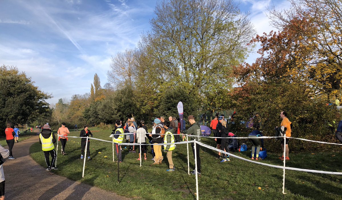 <a href="/parkrunUK/">parkrun UK</a> <a href="/kingstonparkrun/">Kingston parkrun</a> this morning. Despite being chilly there was an atmospheric fog sitting on the Thames which made for quite a spectacle on the way (which I forgot to take a photo of).

Thanks to all the volunteers who braved the cold for us this morning #loveparkrun