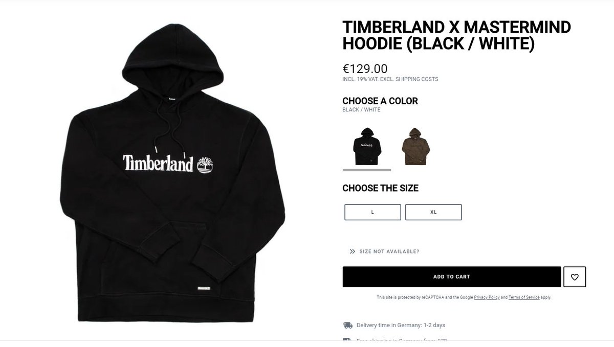 mastermind timberland hoodie