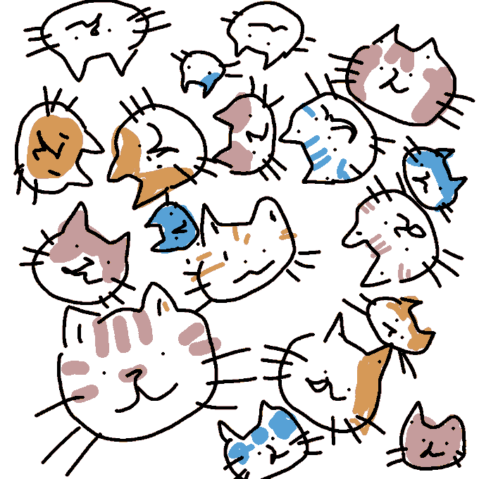 ねこつむのtwitterイラスト検索結果