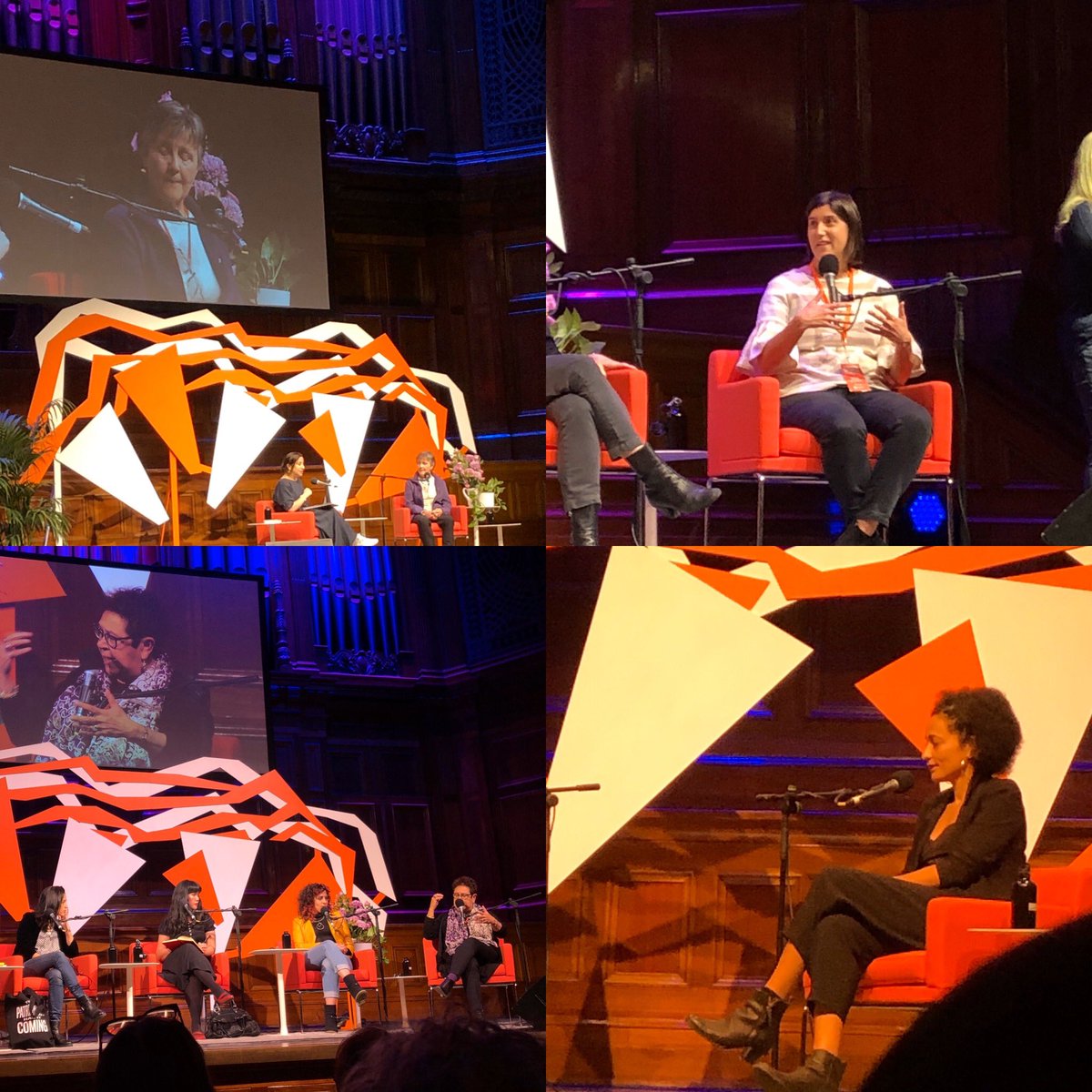 Amazing day of women and words at #broadside2019 Thanks to the #wheelercentre  ‘unapologetically feminist’ focus was unpacked, wrangled, confronted and celebrated. Writers’ gold. #HelenGarner #zadiesmith #aileenmoretonrobinson #curtissittenfeld