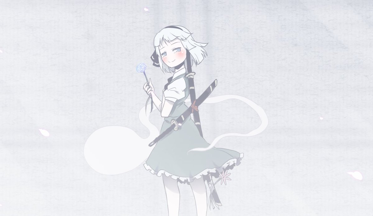 ジョイフル 東方知らない人のための説明 今回pvの主人公 魂魄妖夢 こんぱく ようむ 人間と幽霊のハーフ とある冥界のお屋敷の庭師をやってる女の子 ファンには みょん って呼ばれてるよ 趣味は背中にある刀でとりあえず斬る で 斬れぬものなど