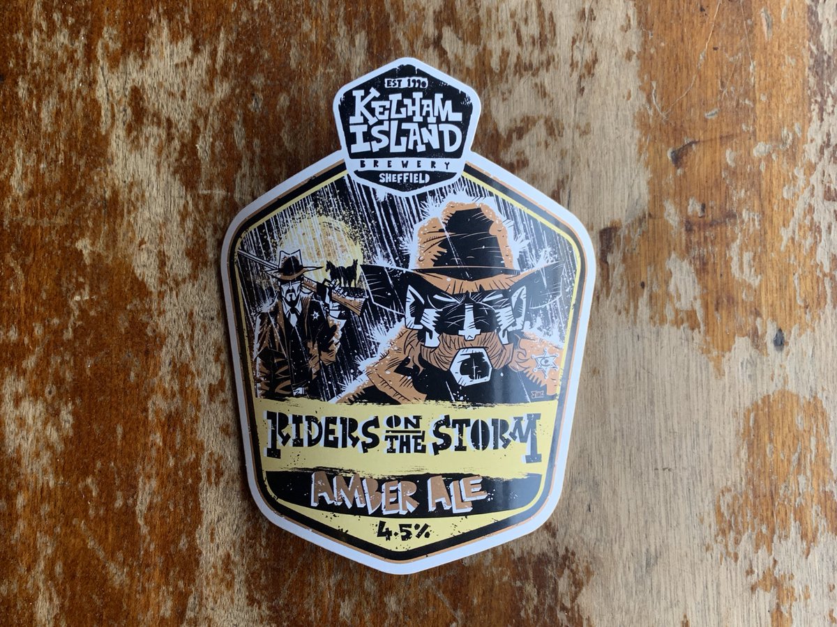 NOW SERVING ON CASK:
<a href="/KelhamBrewery/">Kelham Island Brewery</a> 
Riders on the Storm - Amber Ale
Traditional malty goodness from York’shuh. 
Beltin’