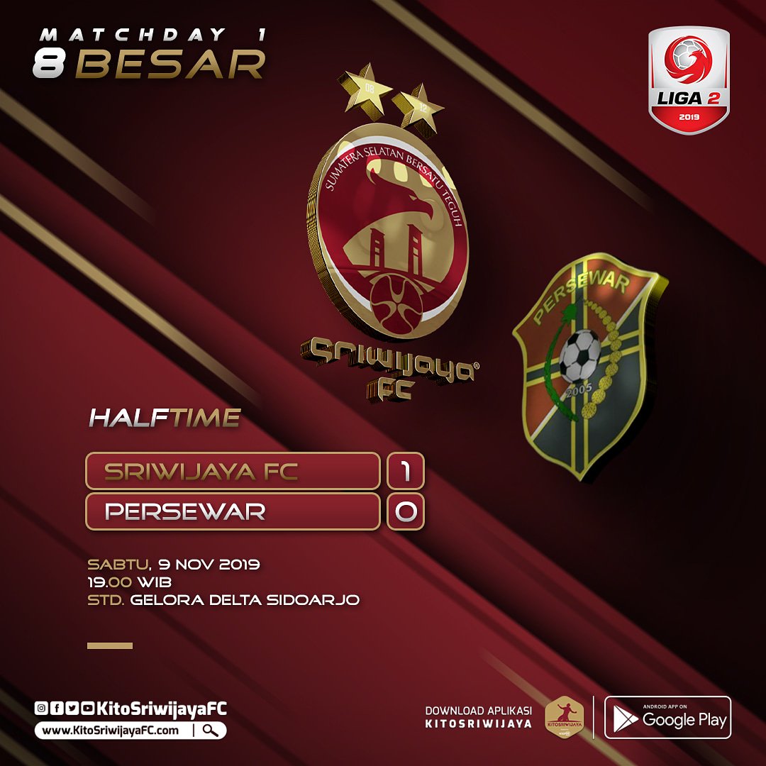 HALF TIME

#DukungSFC #KembaliKeLiga1 #KitoSriwijaya #KitoPacak #DigiSportAsia #DigiAsiaBios