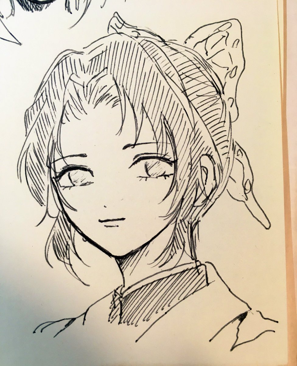 めっちゃ珍しいアナログお絵かきしたよ〜好きなキャラをどんどんざくざく描いた☺️ 