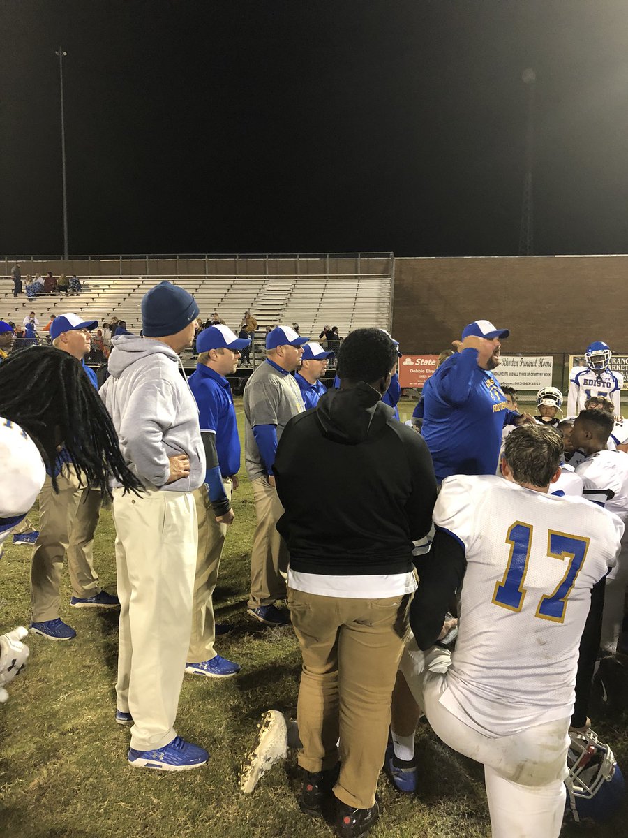 TeamEDISTO1's tweet photo. Incredibly proud of this team, Coach Deaver and his dedicated staff!  We made a lot of strides this year and the foundation has been laid for continued growth and success. https://t.co/vi3gMrJojv