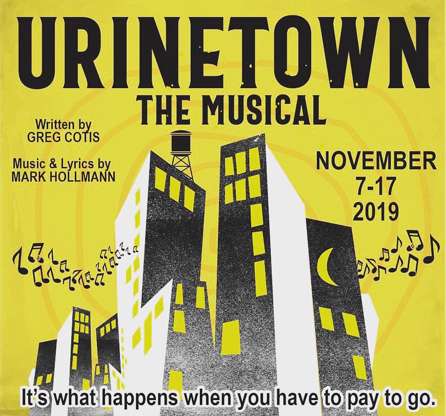 tinycottager's tweet photo. See the Tony-Award-winning musical “Urinetown” - now playing at @orilliaoh in a production by @MariposaArts until Nov 17. Stop by the Save Our Water table in the lobby - a current and local water issue!
#culture #theatre #saveourwater #saveourwater #stopthepit #waterprotection https://t.co/kTsvN0m1NN