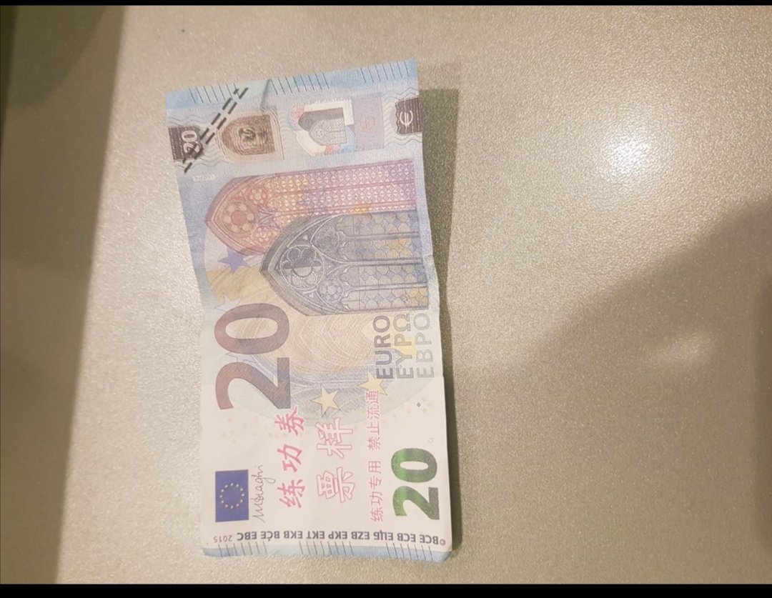 This just in, it appears someone has paid for their glasses today in work with the fake money that <a href="/PostPunkPodge/">Post Punk Podge</a> throws out at his gigs. Gas stuff altogether