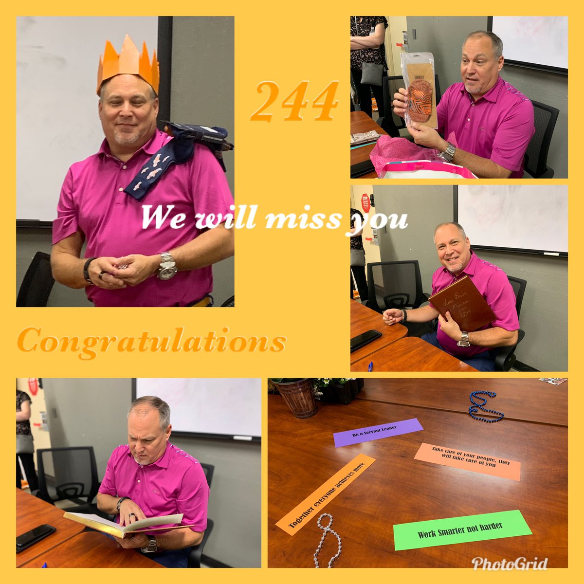 We will miss our care bear!! <a href="/SeanBrownD133/">Sean Brown</a> <a href="/KennyB1080/">Ken Barnhard</a> @EfrenExports <a href="/AmandaKincadeSE/">Amanda Kincade</a> <a href="/CodyCWKking/">Cody King</a> <a href="/LelandM65171460/">Leland Miller</a> <a href="/heidihorupp/">Heidi Rupp</a> @SeanHale_0244 <a href="/MillieR33059689/">Millie Ramirez</a> <a href="/ammunch97/">Amanda Messick</a> <a href="/JulieFennell2/">Julie Fennell</a>