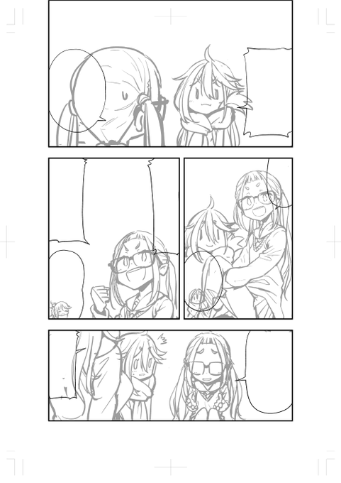 えぬつー、冬コミ下書きはじめたってよ。
#C97
#ゆるキャンΔ 