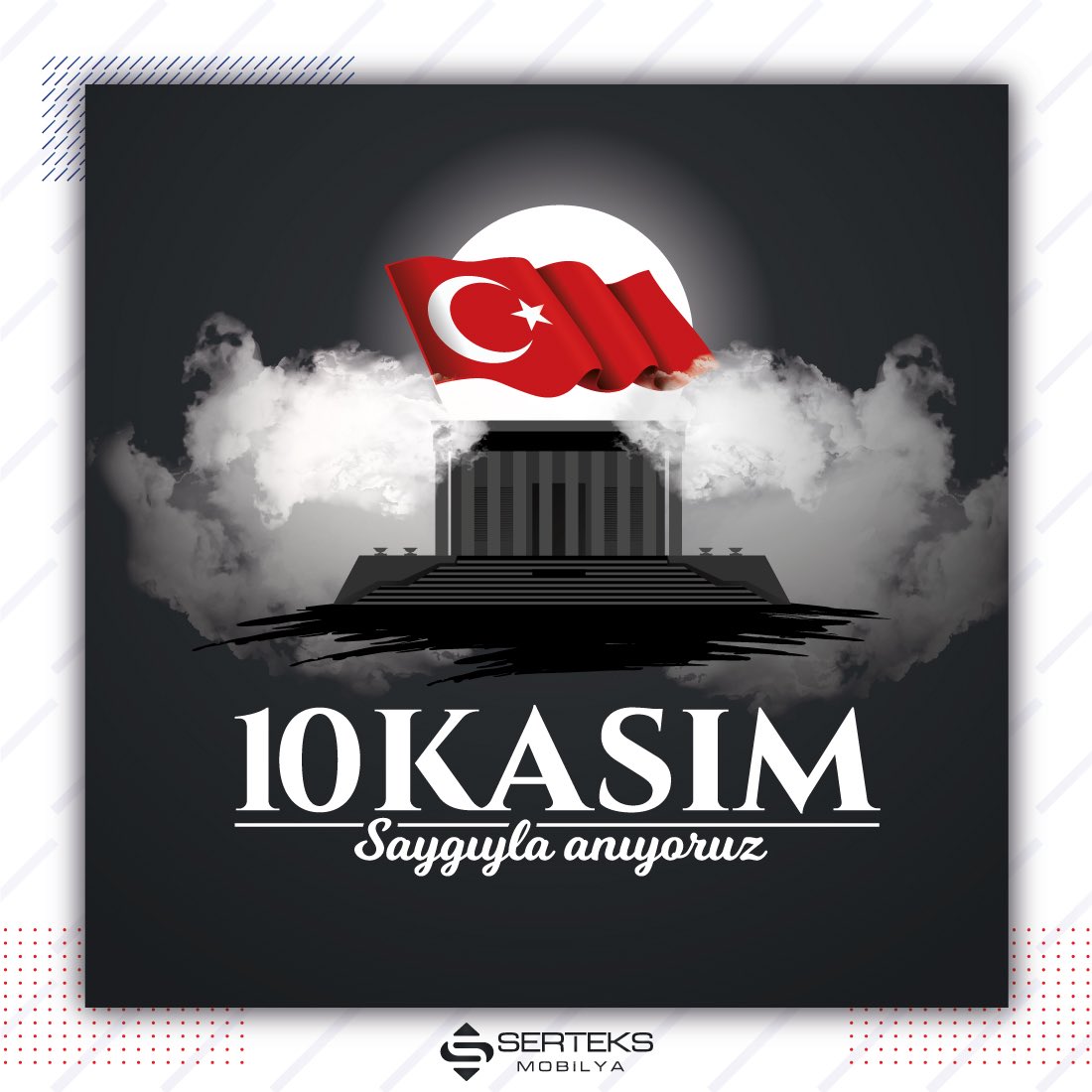Saygı, sevgi ve rahmetle anıyoruz...
.
#SerteksMobilya #10Kasım