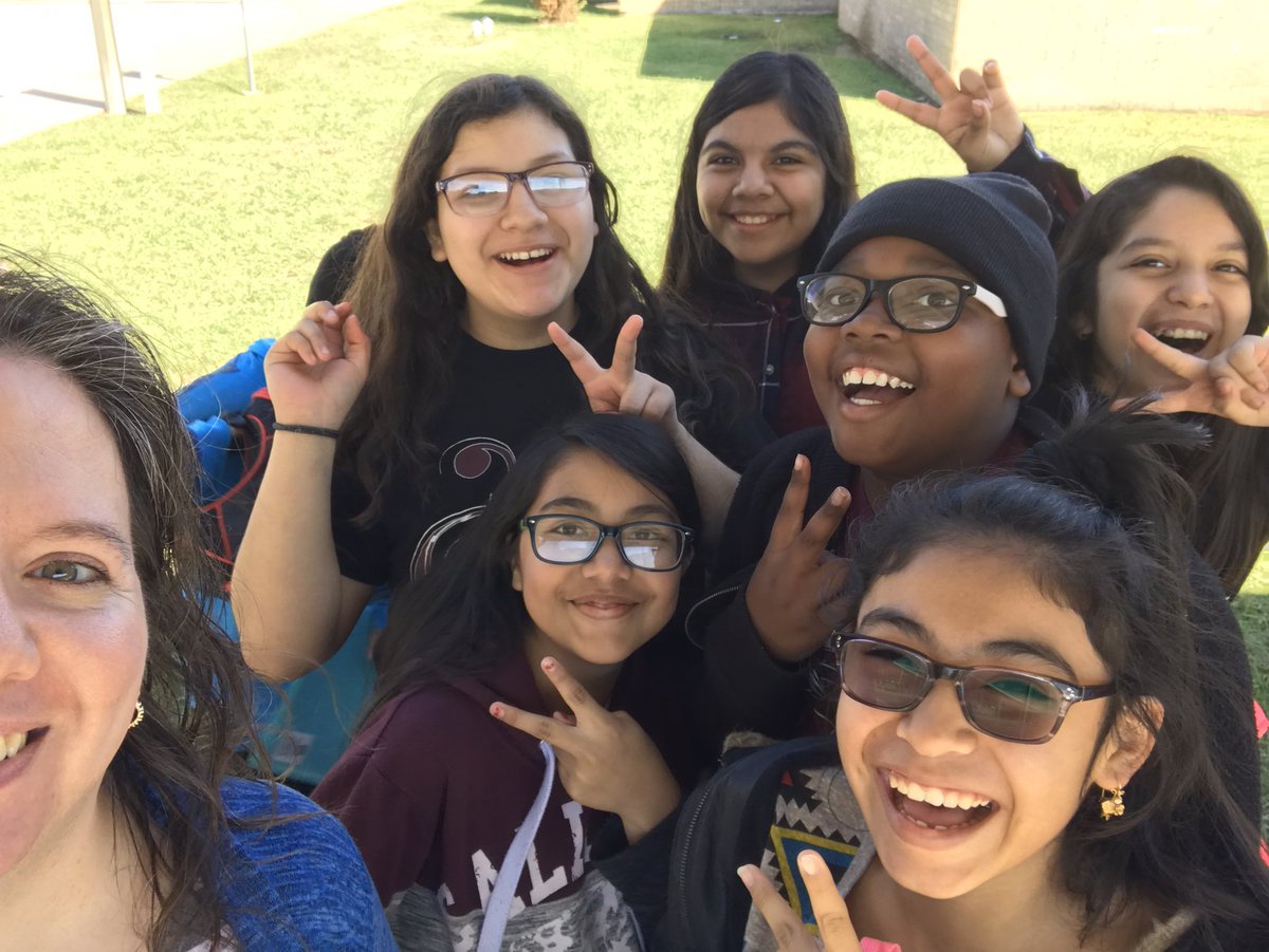 MsNBurr's tweet photo. Saturday #ThompsonOrff rehearsal brought surprise visits from my now 6th graders. Building our legacy for #ThompsonMusic! Such a great morning! #WeAreAldine @AldineISD @aldinefinearts @ThompTigersRoar @DrFavy https://t.co/KspcChewzH