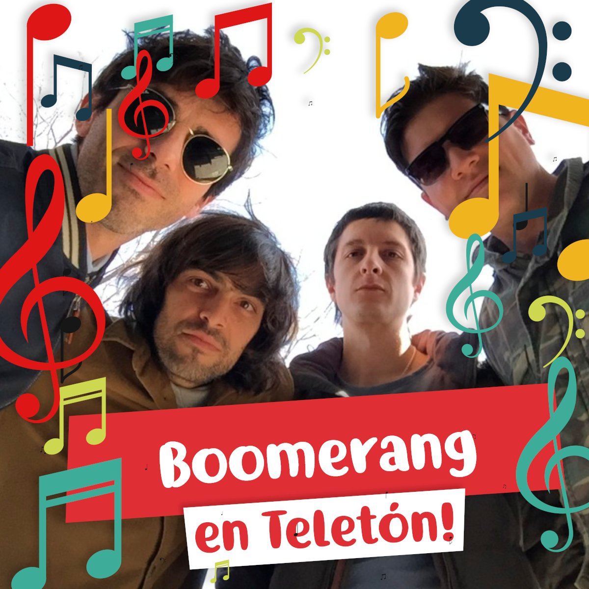 Está por comenzar el show de Boomerang 🎸🎶 <a href="/BOOMERANG_BANDA/">BOOMERANG</a> 

#ContigoEsPosible