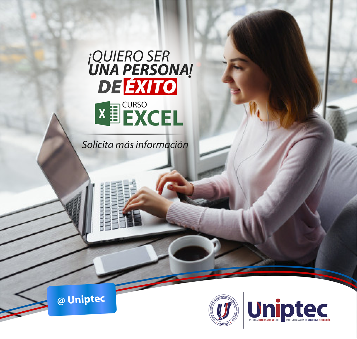 uniptec's tweet photo. Estudia nuestro curso de Excel y certificate en corto tiempo.
Más información AQUÍ: https://t.co/krxGGHyXxw
Da un paso adelante y se un experto Estudiando 3 niveles de Excel:
☑Básico
☑Intermedio
☑Avanzado

Duración 3 meses.

Modalidad: Presencial o Virtual. https://t.co/xRGL9nILML
