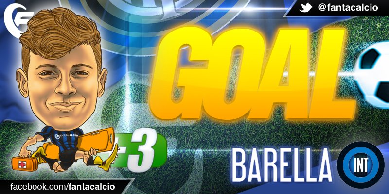 Fantacalcio's tweet photo. #InterVerona GOL! All'83' strepitoso gol da fuori all'incrocio di #Barella! 2-1
#votiliveFANTACALCIO ► https://t.co/dTuKtzg5sZ
#FantacalcioLIVE ► https://t.co/bC9IXoaL5s https://t.co/HrRVYFfCNW