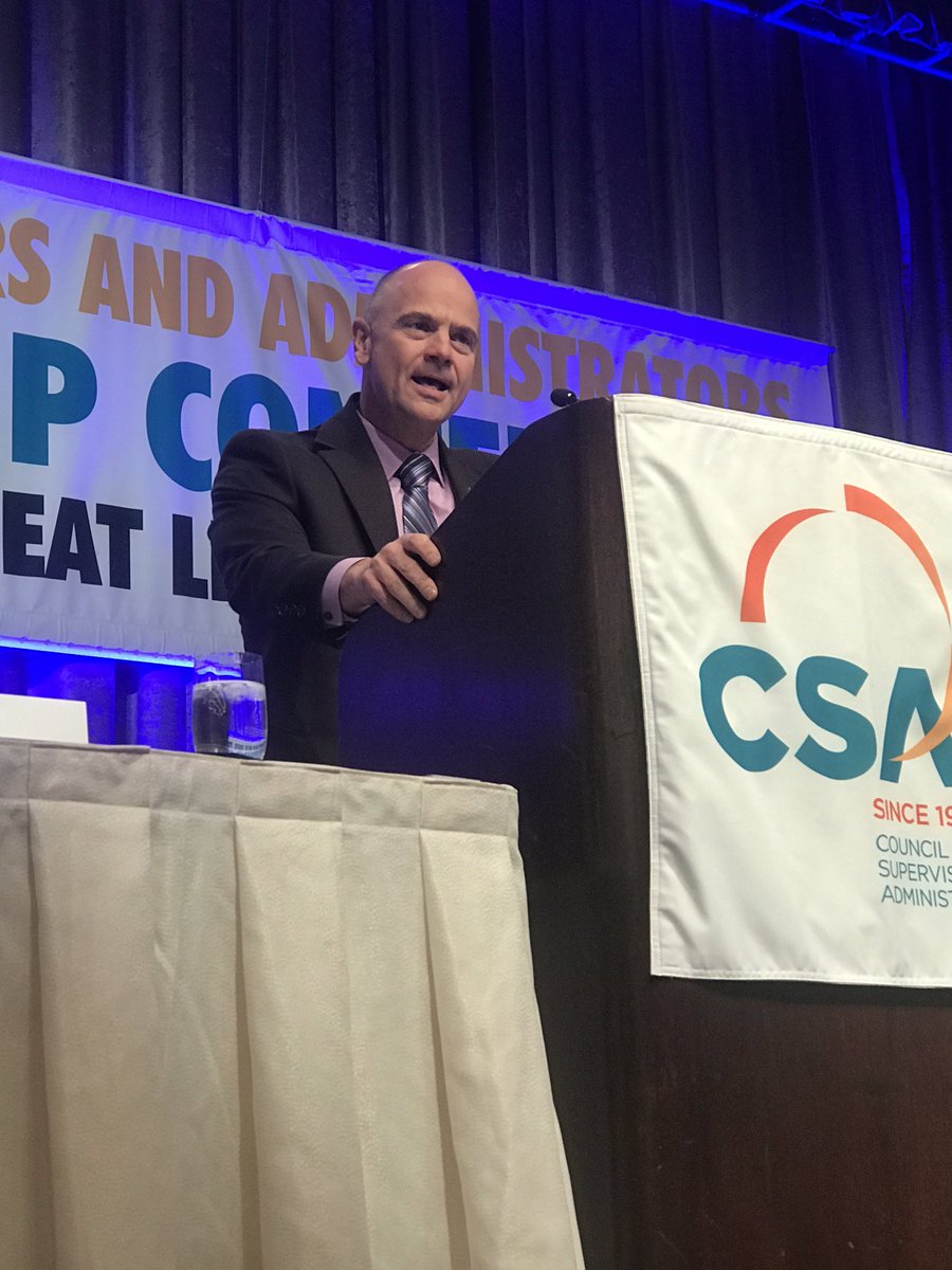 President, Mark Cannizzaro, giving his great speech to all members at the CSA’s 52nd educational leadership conference.<a href="/FollowCSA/">CSA</a>