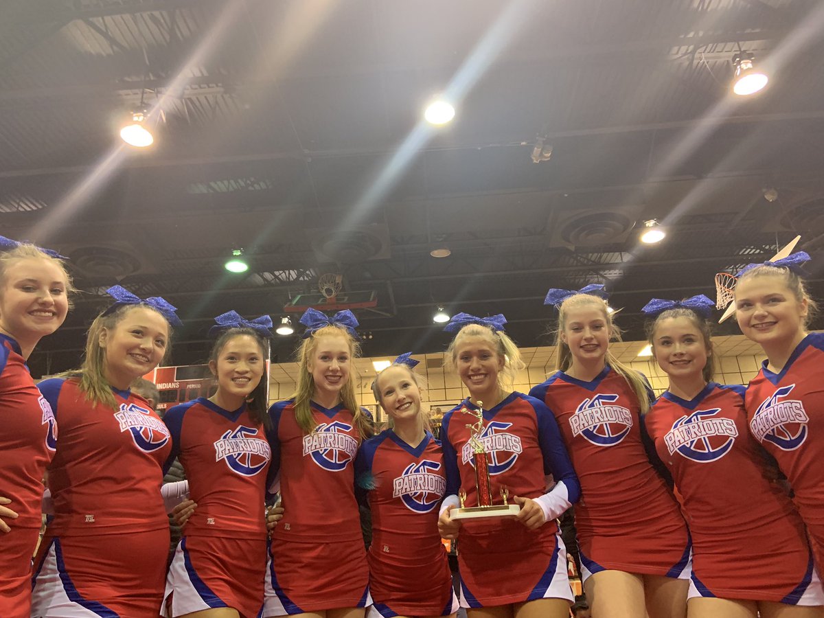 chscheerdayton's tweet photo. Congrats to Carroll Comp Cheer on placing 3rd today against some tough teams! #VoicesRinging https://t.co/4aPon7UoZg