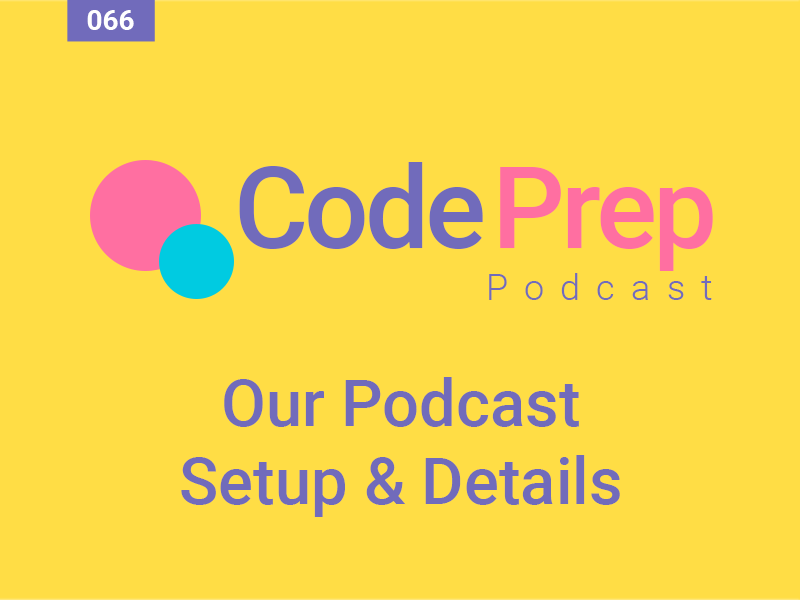 codeprepio's tweet image. Bonus Episode! Thinking about starting your own podcast? Listen to this episode to learn how we've set things up, and adapted to bumps in the road, over the last year. Enjoy! buff.ly/34OYEOf #podcasting