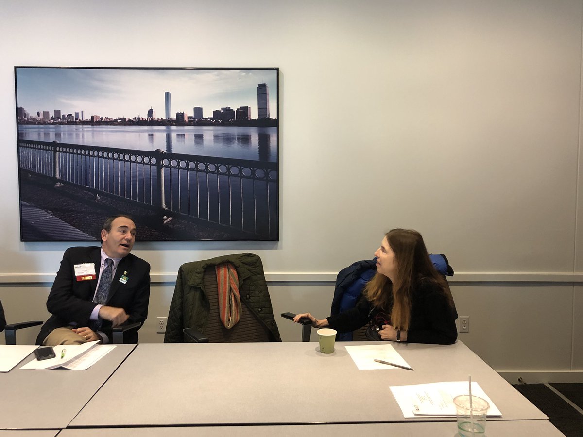DrElisaChoi's tweet photo. Honored to have special guest Dr. @swoolhandler, health policy expert on single payer insurance, providing some comments to the @ACPMAChapter Health & Public Policy Committee #ACPMAHPPC, and also having a dialogue with @ACPinternists President Dr. @rmmclean84! #IMProud #ACPMA19 https://t.co/9EGac51q2S