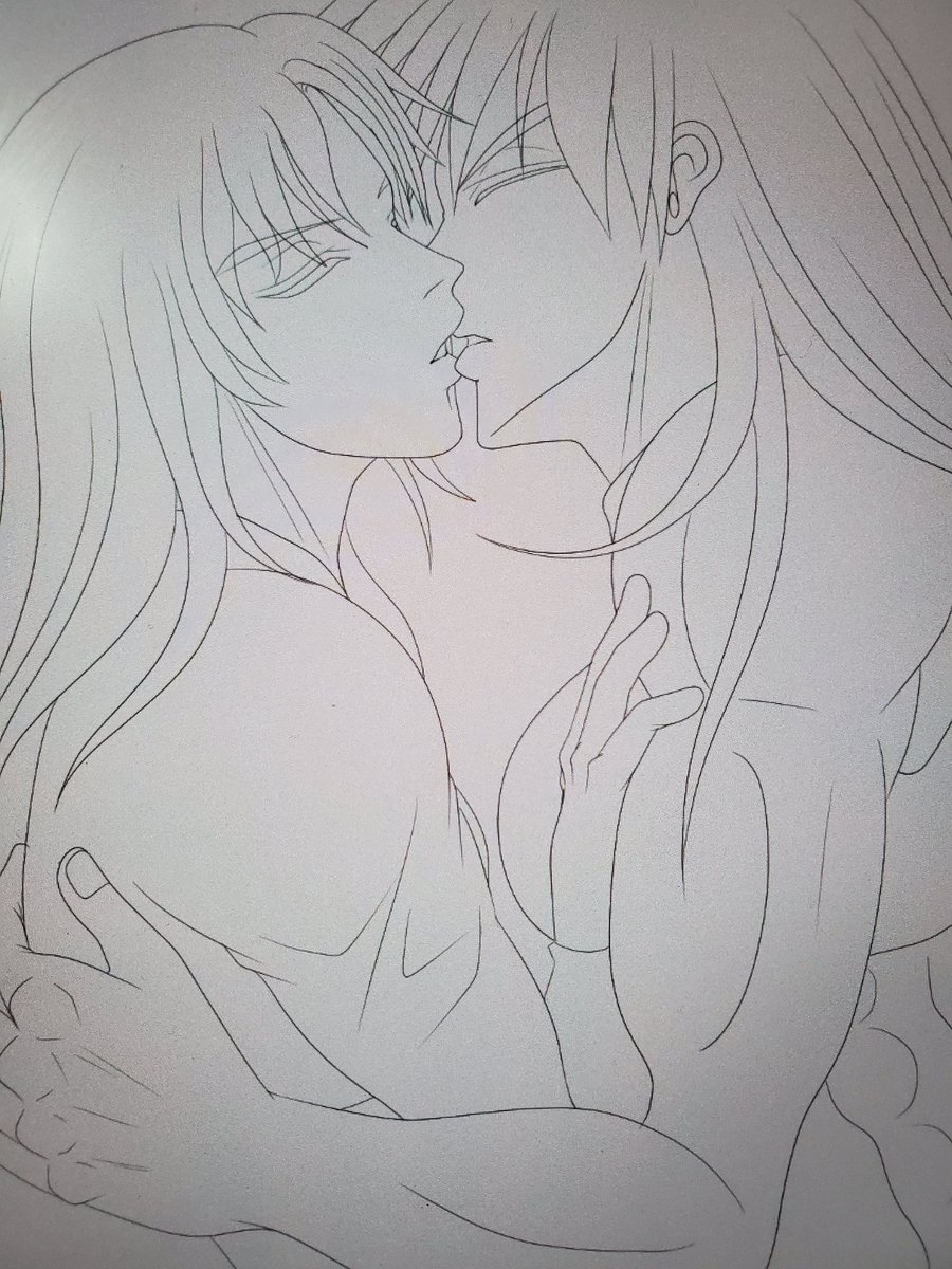 ほうじ茶 触れるだけのキスが苦手で 練習がてらサラサラ落書きしてたんだけどさー どうしてもキスの練習するとおなご同士になってしまう ロ 地雷の人ごめーーん そしてみなさん今日もありがとうお疲れ様です