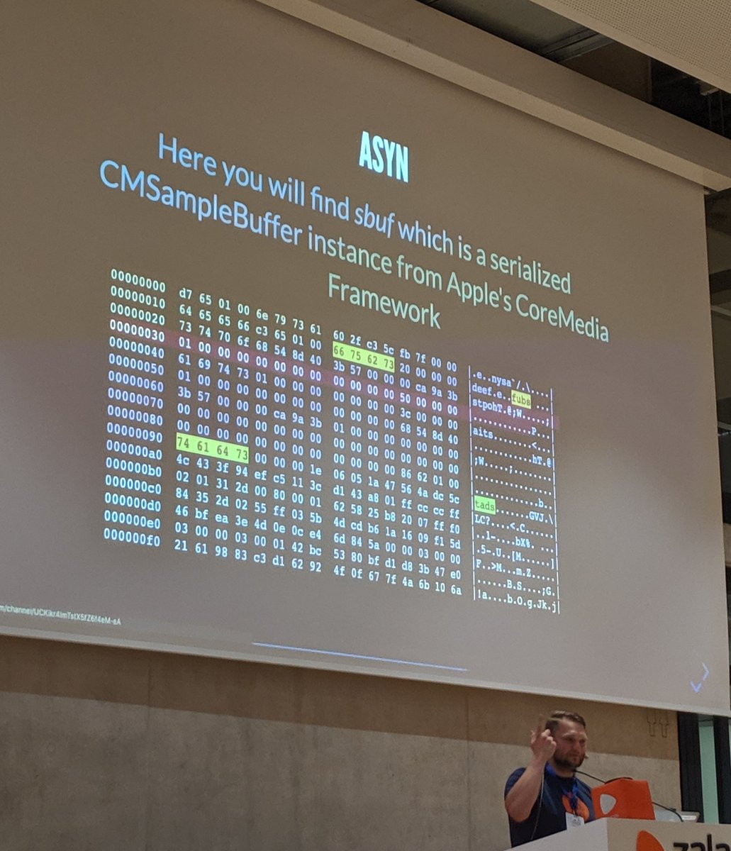 tbsprs's tweet photo. Super cool π€ Reverse engineering iOS screen mirroring with Golang https://t.co/QMYbr6wANz π§ sbuf π€ͺ #devfestberlin #usbhack #opensource #iphone #macos https://t.co/DvFg7QpFQl