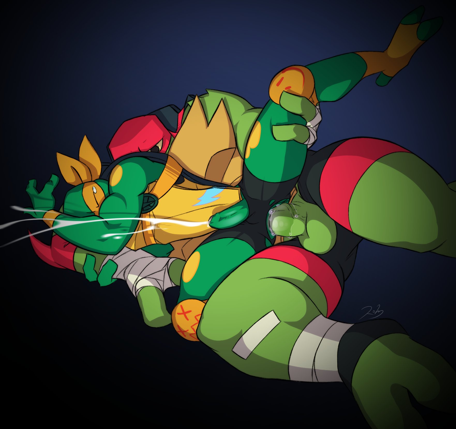 “"Cowabunga~!"
- Mikey from TMNT Gay Lewd RP&...