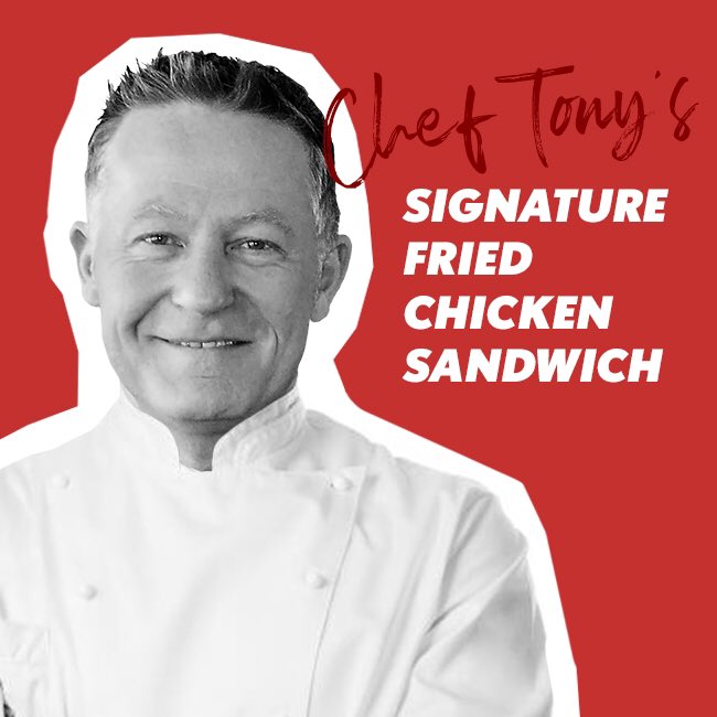 GloryDaysGrill's tweet photo. Award-Winning Chef, Tony Cochones, has done it again with this hand-breaded buttermilk fried chicken sandwich!
#SignatureRecipe #AwardWinning #Chef #ChefTony #MenuFavorite #FriedChicken #ChickenSandwich #Sandwich (NOVA, MD, WV) https://t.co/vOmcOcNY0N