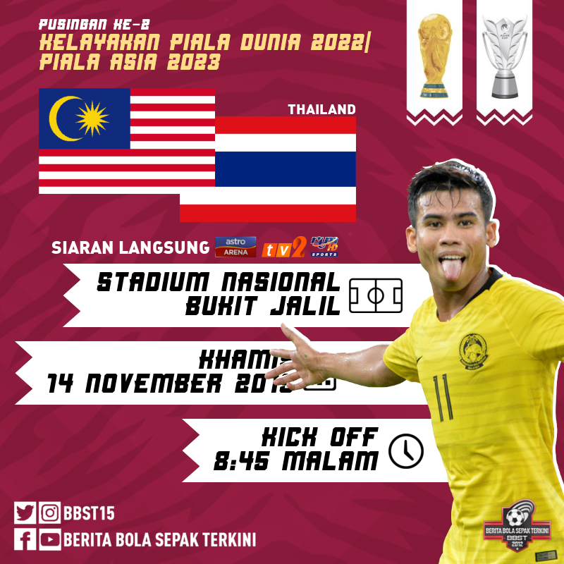 Live bola sepak malaysia vs thailand