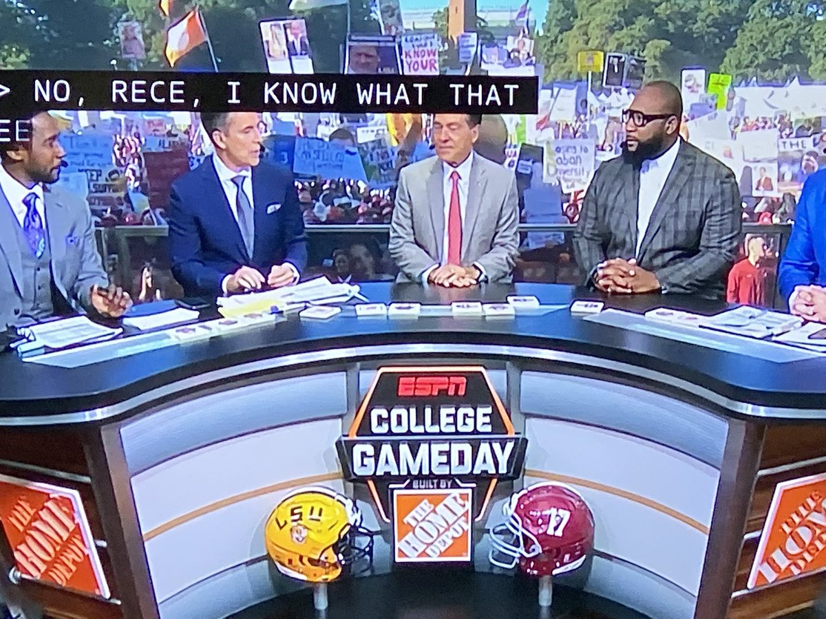 TomGarrett15's tweet image. Even Trump is going to Tuscaloosa today to learn from Nick, the master.  He needs to embrace the system...Roll Tide.  Bama by 10.