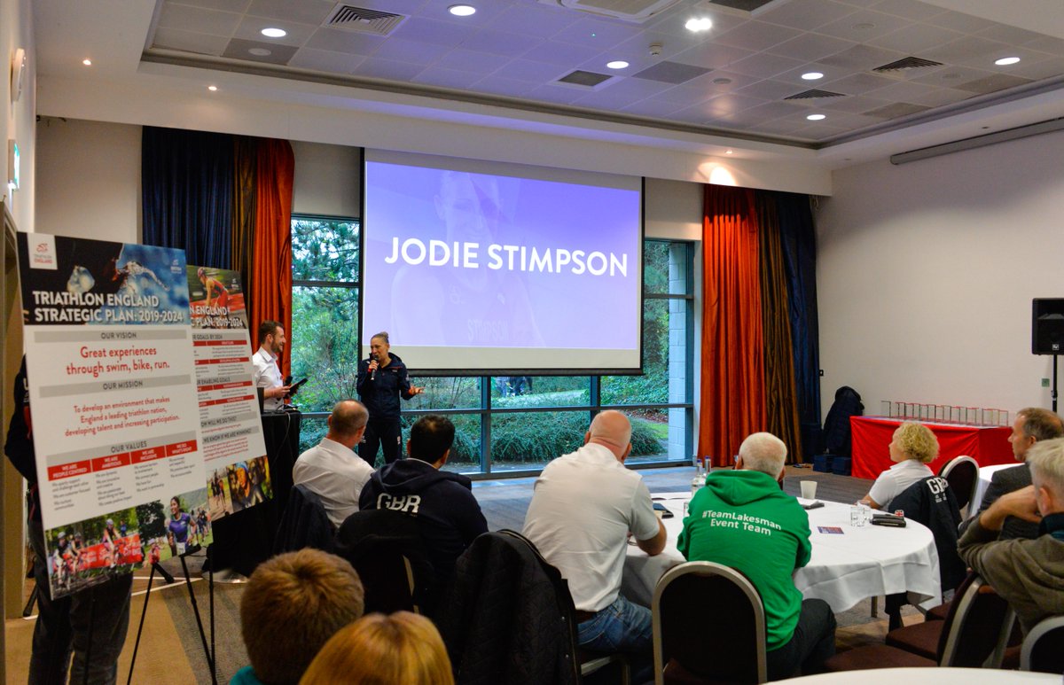 Triathlon England (@triengland) on Twitter photo An inspiring Q&A with <a href="/jodiestimpson/">Jodie Stimpson</a> at the Triathlon England Conference learning more about Jodie's career highlights and what's she's most looking forward to 🏊♀️🚴♀️🏃♀️ An inspiring Q&A with <a href="/jodiestimpson/">Jodie Stimpson</a> at the Triathlon England Conference learning more about Jodie's career highlights and what's she's most looking forward to 🏊♀️🚴♀️🏃♀️