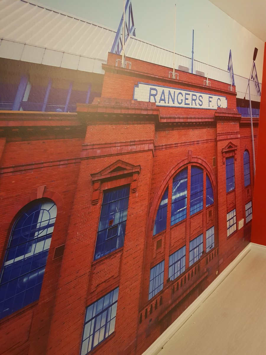 digitaldecors's tweet image. Another of our very popular ibrox murals. #Rangers #ibrox #RFC #unionbears #glasgowrangers
