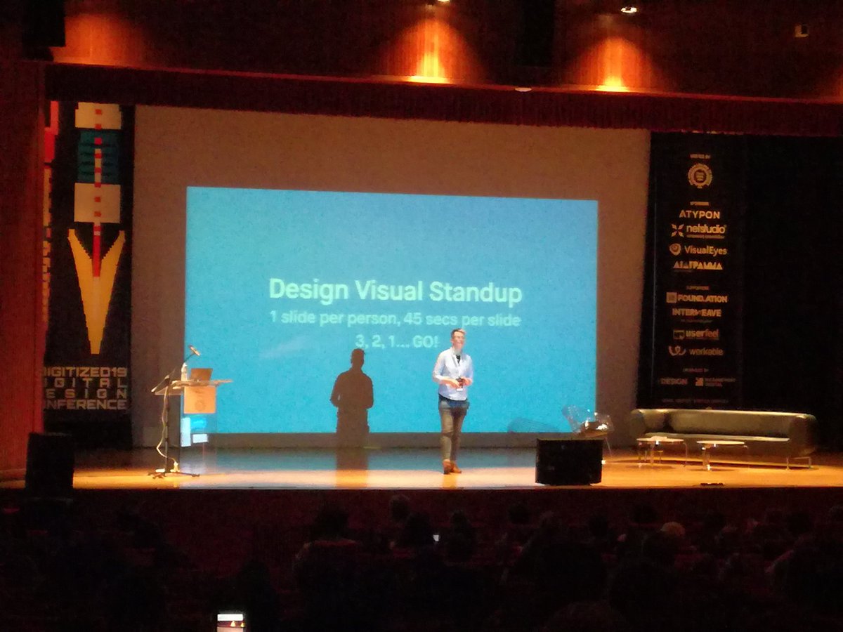 irozag's tweet image. Design critique alike code review and design standups :) #digitized19