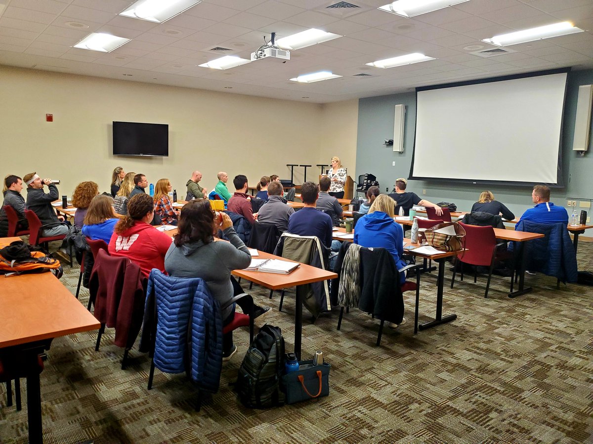 AmsiInfo's tweet image. Getting Day 2 started here in Waukesha, WI. #CertVRS #vestibular #bppv