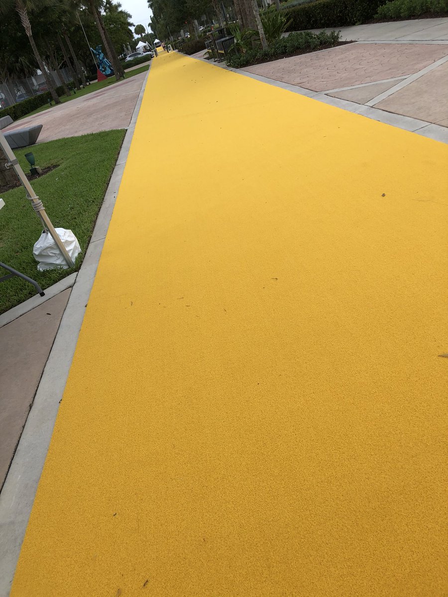 Stacy Goldstone (@sjgstone) on Twitter photo The Power of Art is real in Coral Springs. Visiting #TheYellowWalk by #KateGilmore #POWEROA. Contemplative and inspiring. <a href="/BloombergDotOrg/">Bloomberg Philanthropies</a> <a href="/BlumenfeldEmily/">Emily</a> <a href="/CoralSpringsFL/">Coral Springs, FL</a> The Power of Art is real in Coral Springs. Visiting #TheYellowWalk by #KateGilmore #POWEROA. Contemplative and inspiring. <a href="/BloombergDotOrg/">Bloomberg Philanthropies</a> <a href="/BlumenfeldEmily/">Emily</a> <a href="/CoralSpringsFL/">Coral Springs, FL</a>