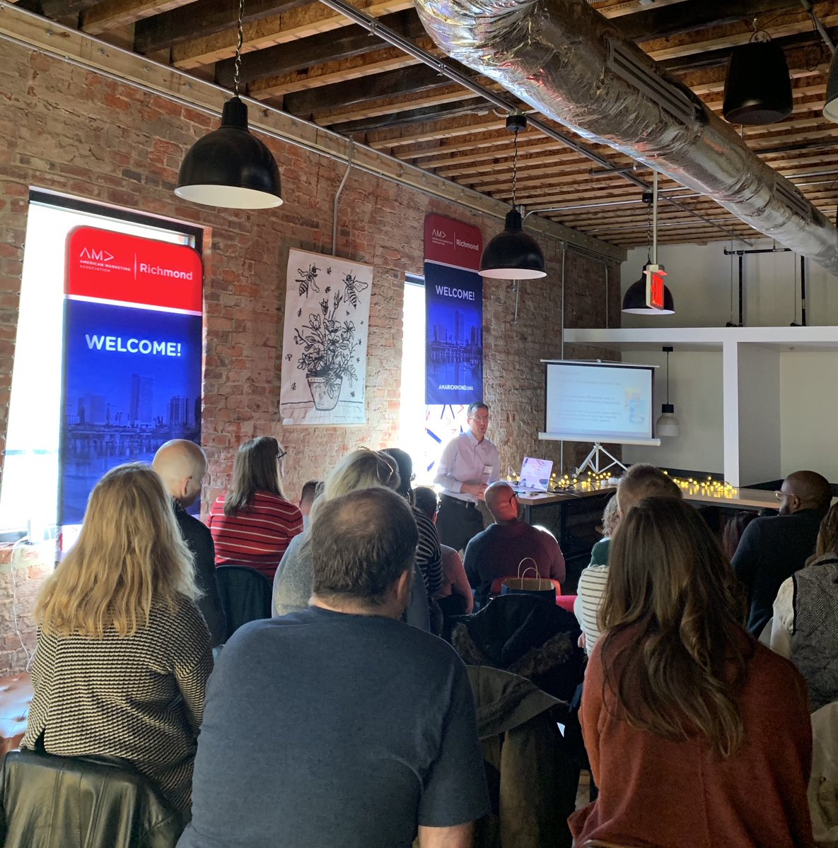 Live from the #AMARegional Retreat! Thank you <a href="/AMARichmond/">AMA Richmond</a> for hosting in such an awesome space 😊