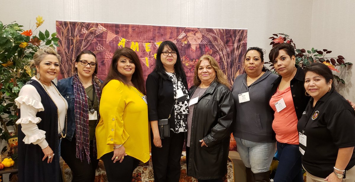 ESC1MigrantEd's tweet photo. At AMET, State PAC members had the opportunity to meet TEA officials, Associate Commissioner, Cory Green, State Director, Anita Villarreal, and Director, Didi Garcia. Advocates for the Migrant Program.
@AMETCONFERENCE 
@ESC1MigrantEd 
@gaviladz 
@MarthaHinojos14 https://t.co/YP87vmpQMO