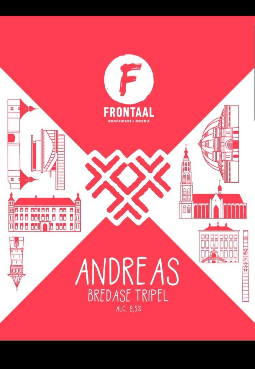 Alleen in Breda verkrijgbaar, dus ook in de Pij. Andreas Triple by #Frontaal €4,60