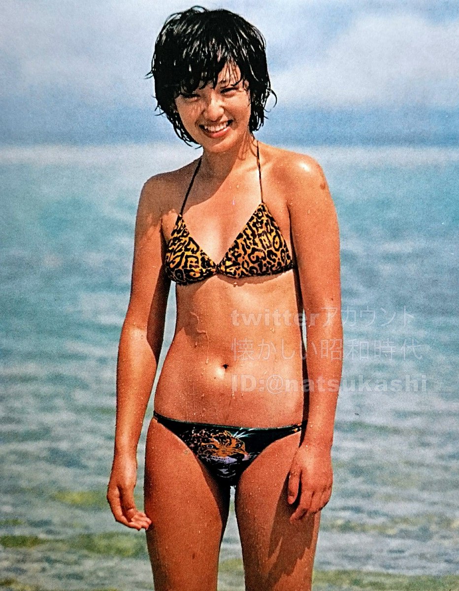 Uzivatel 懐かしい昭和時代 Na Twitteru 山口百恵 加納典明撮影 Virgin Chi Chi 山口百恵 昭和